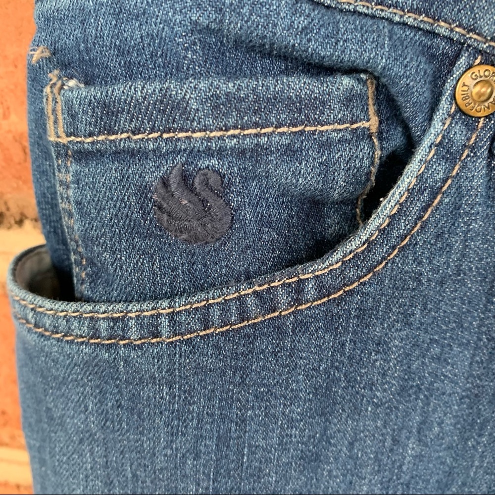 Gloria Vanderbilt stretch jeans size 16 short - Picture 3 of 8